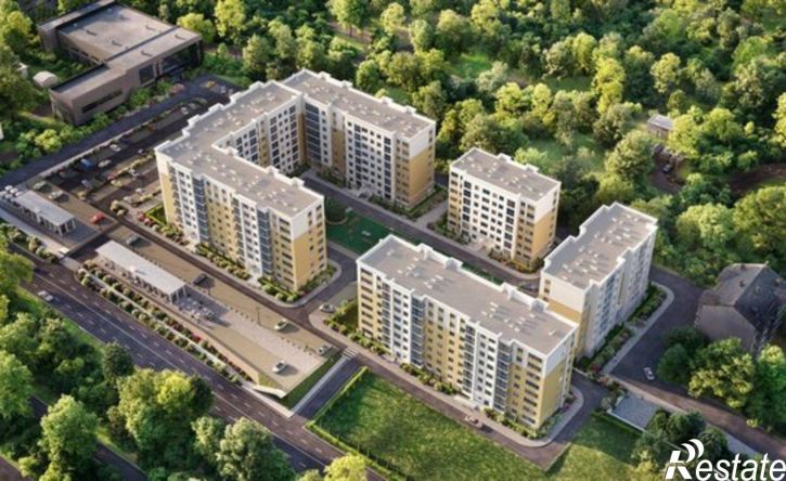 1-комн квартира в новом доме Феодосия, жилой комплекс Утёсов