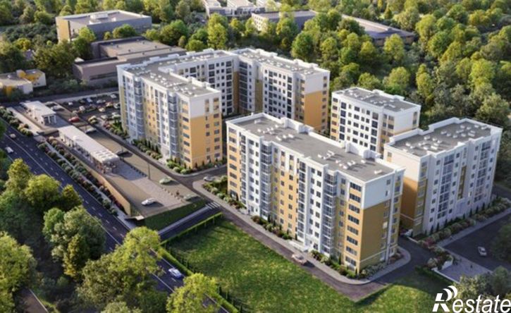 1-комн квартира в новом доме Феодосия, жилой комплекс Утёсов