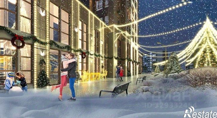 3-комн квартира в новом доме Симферополь, улица Батурина