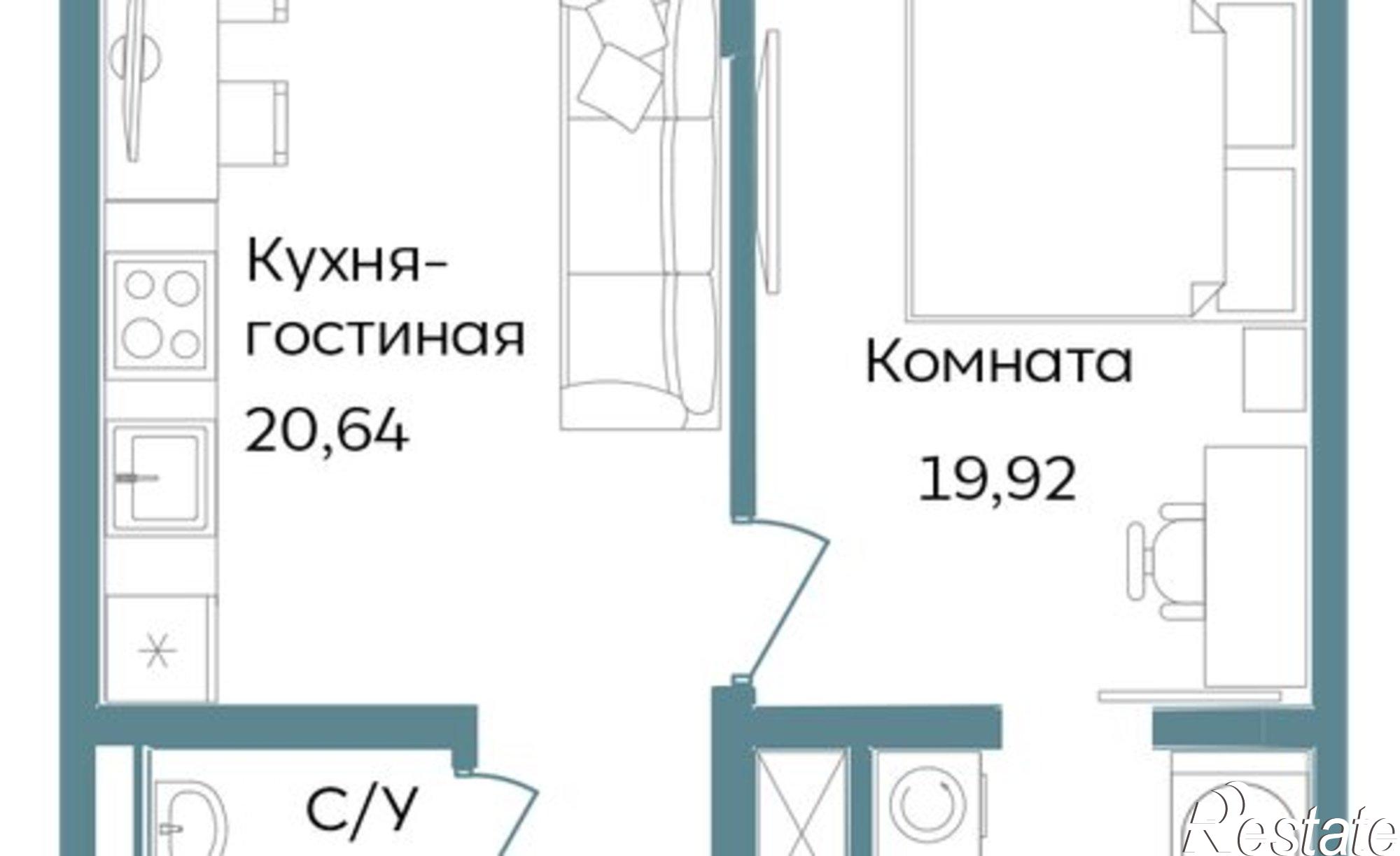 Купить квартиру за 16 827 000 рублей