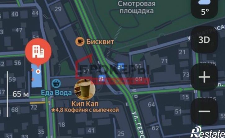 2-комн квартира улица Матвея Воронина, 63,  д. 63