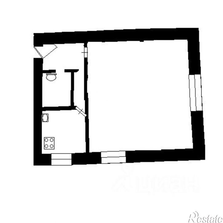 2-комн квартира ул Адмирала Октябрьского, 16,  д. 16