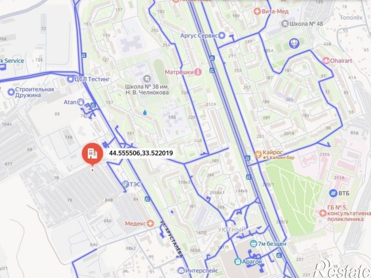 Гараж/парковка улица Хрусталёва, 84В,  д. 84В