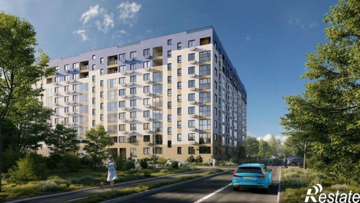 1-комн квартира в новом доме Симферопольский район, село Перово