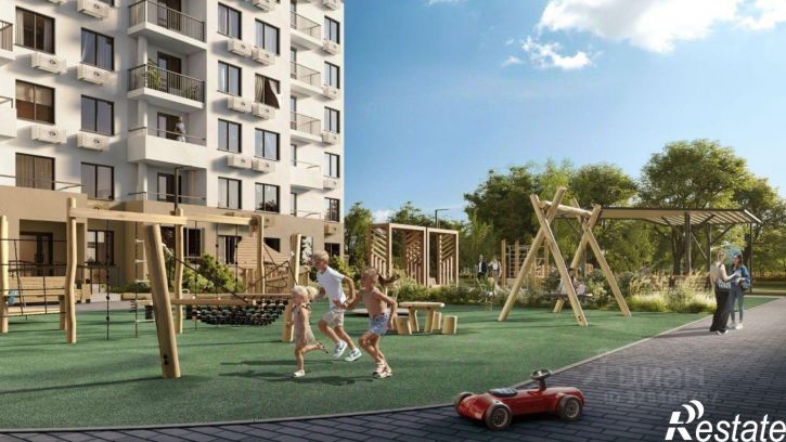 1-комн квартира в новом доме Симферопольский район, село Перово
