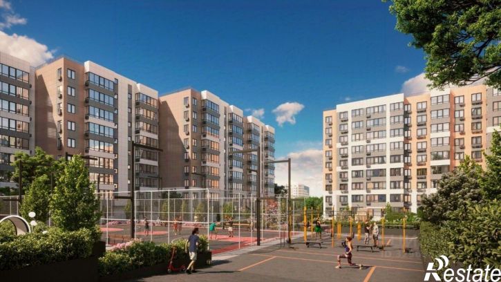 2-комн квартира в новом доме улица Токарева, 18Д к2,  д. 18Д к2