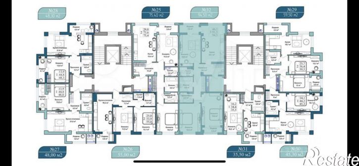 3-комн квартира в новом доме улица Степаняна, 2А,  д. 2А