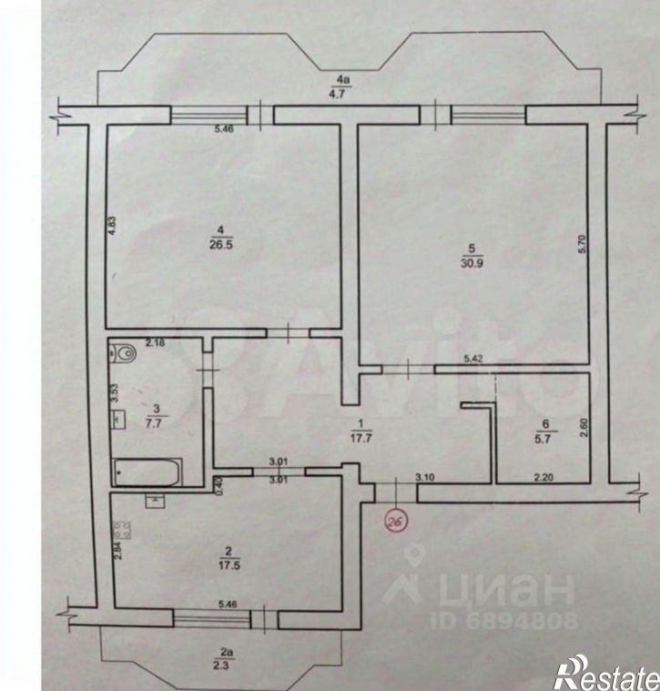 2-комн квартира Крым республика, улица Шевченко, 37