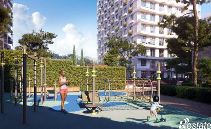 3-комн квартира в новом доме Алушта, Октябрьская улица