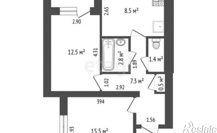2-комн квартира Судак, улица Ленина, 33