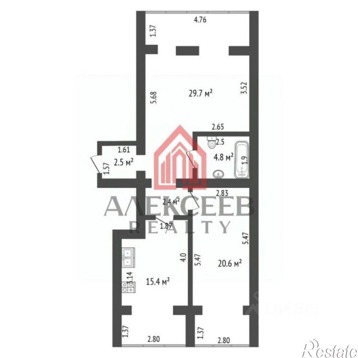 3-комн квартира улица Грузинова, 61,  д. 61
