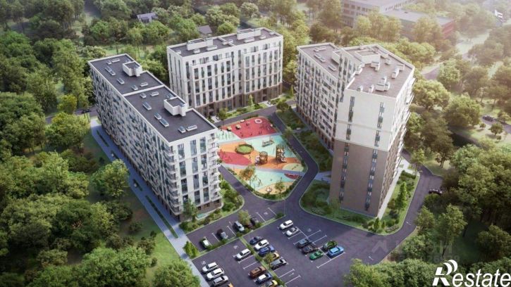 1-комн квартира в новом доме Судак, улица Инициативных