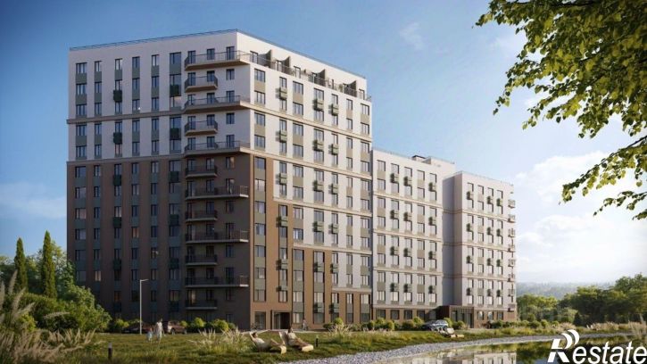 1-комн квартира в новом доме Судак, улица Инициативных