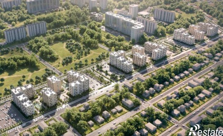 1-комн квартира в новом доме Евпатория