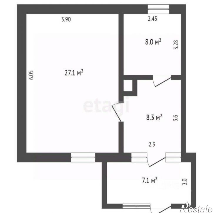 2-комн квартира Бахчисарайский район