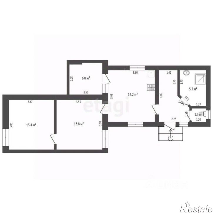 3-комн квартира Севастополь, Балаклавский район, Инкерман