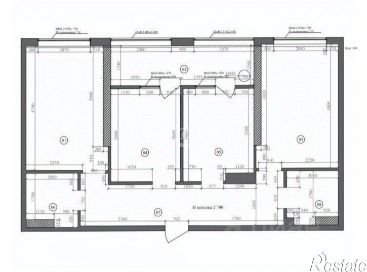 3-комн квартира улица Братьев Манганари, 30 к1,  д. 30 к1