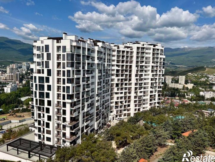 2-комн квартира в новом доме Алушта, Пограничный переулок