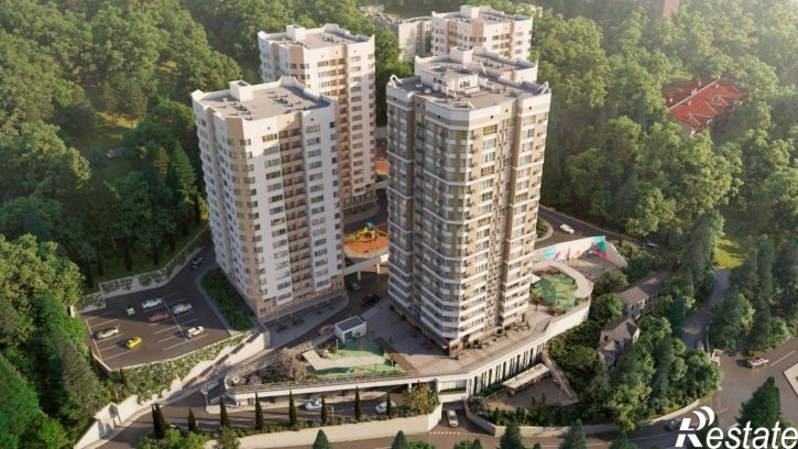 2-комн квартира в новом доме Ялта, улица Кирова