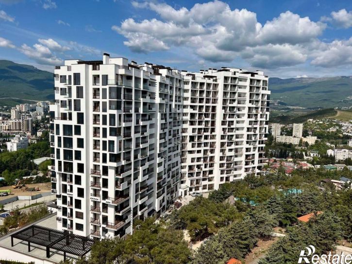 1-комн квартира в новом доме Алушта, Лесная улица