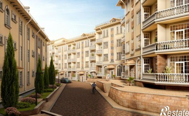 1-комн квартира в новом доме Алушта, Братский переулок, 3