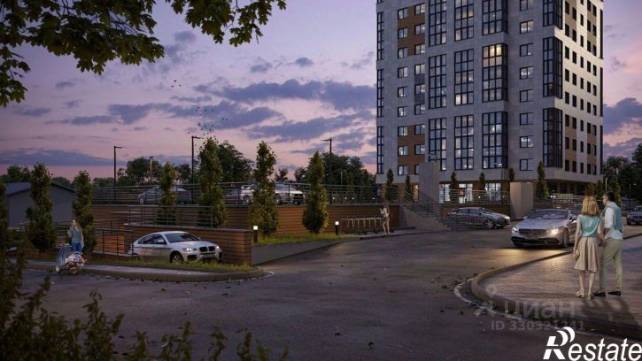 3-комн квартира в новом доме Севастопольская улица, 41,  д. 41
