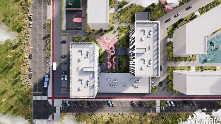 1-комн квартира в новом доме Симферопольский район