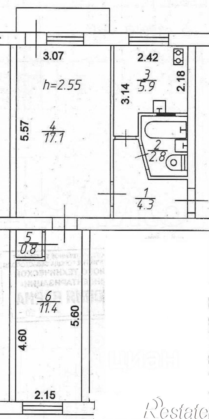 2-комн квартира проспект Героев Сталинграда, 24А,  д. 24А