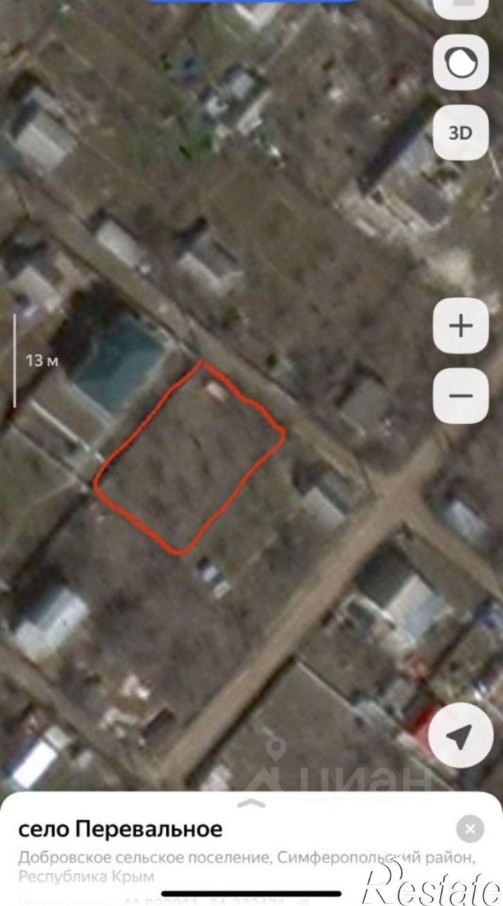 Земельный участок Симферопольский район