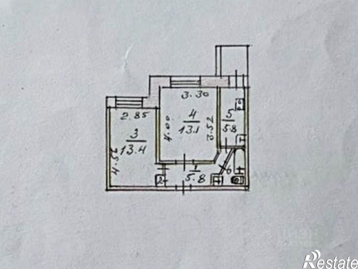2-комн квартира Мальченко улица, 14,  д. 14
