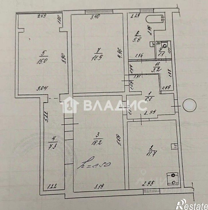 3-комн квартира улица Астана Кесаева, 5/4,  д. 5/4