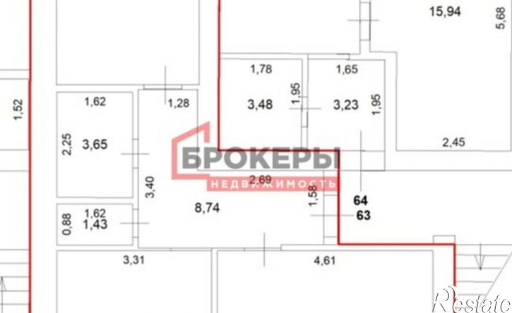2-комн квартира ул Тарутинская, 60,  д. 60