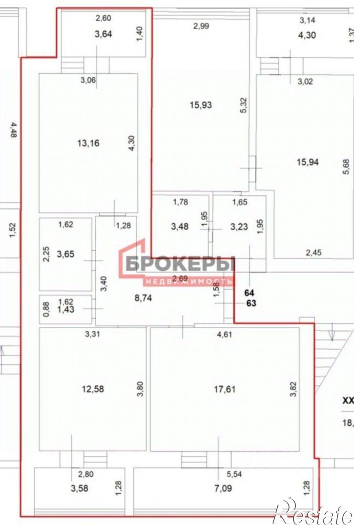 2-комн квартира ул Тарутинская, 60,  д. 60