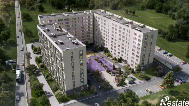 2-комн квартира ул Парковая, 1 2,  д. 1 2,  к. 2