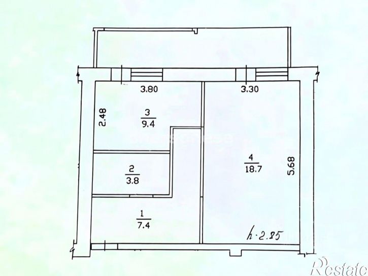 2-комн квартира ул Степаняна, 15,  д. 15