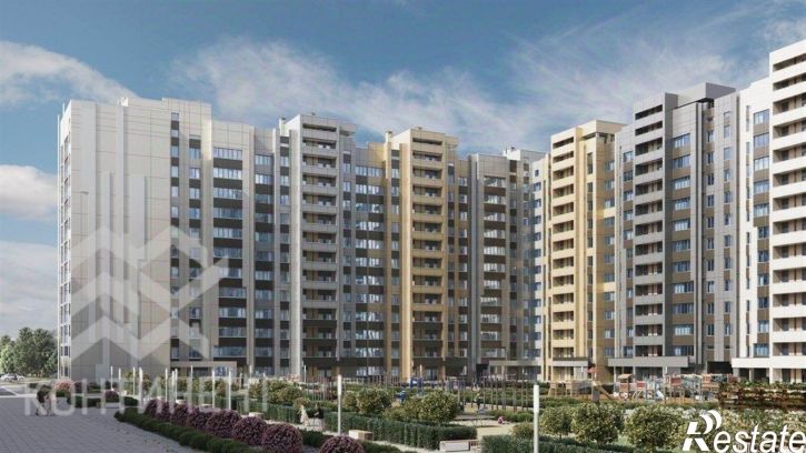 2-комн квартира в новом доме Симферопольский р-н, Мирное с