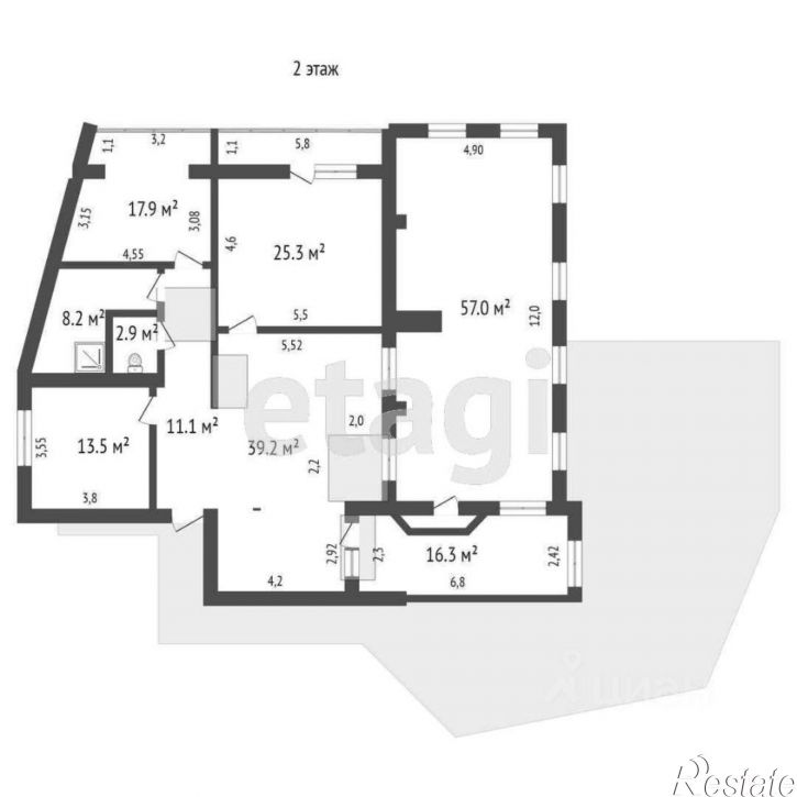 6-комн квартира ул Салгирная, 15,  д. 15