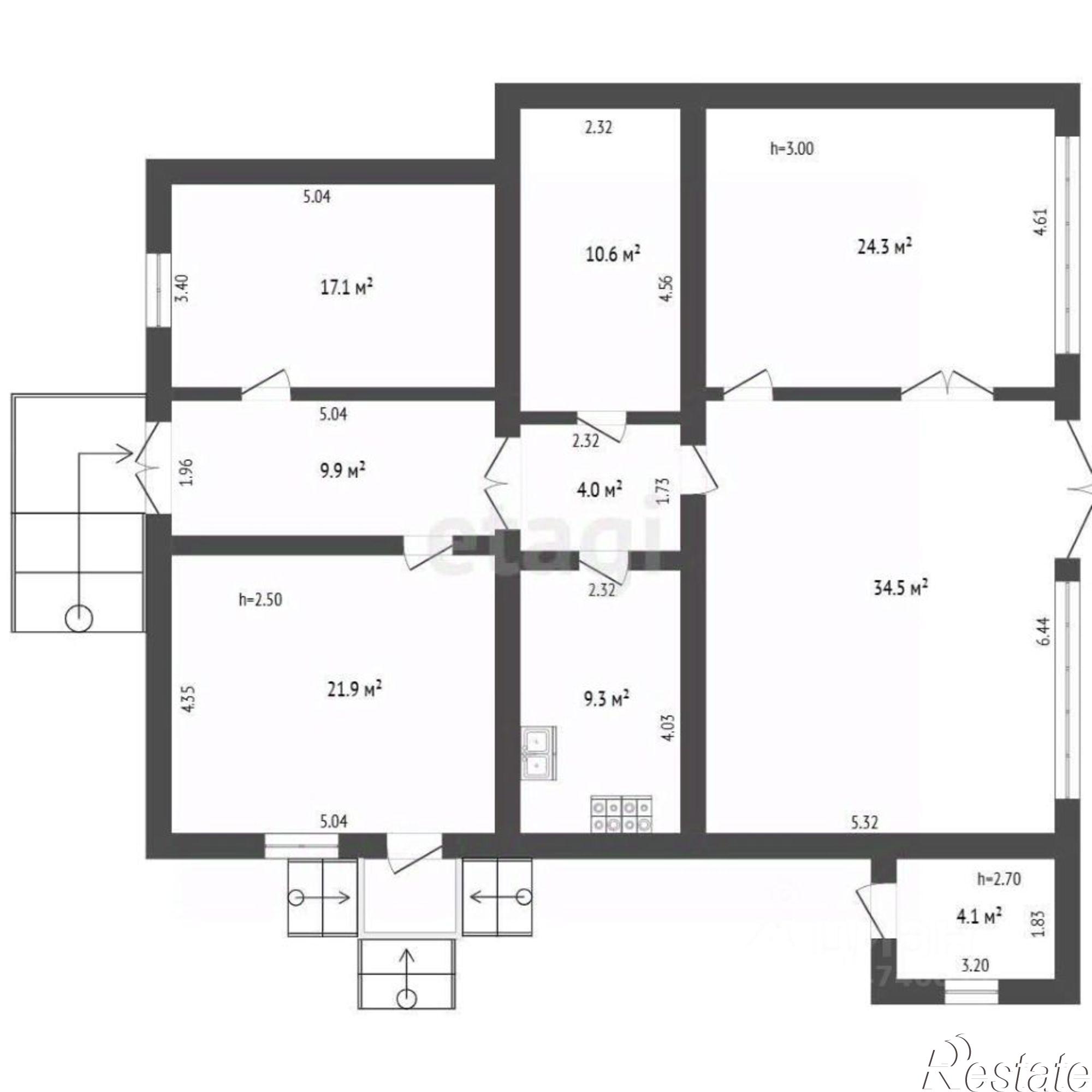 Купить торговое помещение за 10 445 900 рублей на ул Октябрьская, 22
