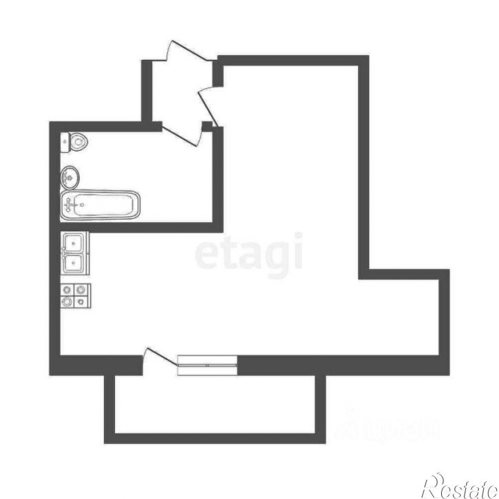 2-комн квартира ул 5-я Бастионная, 7,  д. 7