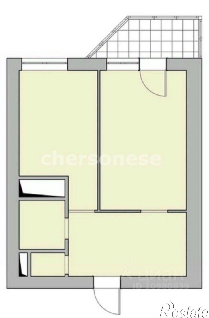 1-комн квартира пр-кт Героев Сталинграда, 33,  д. 33