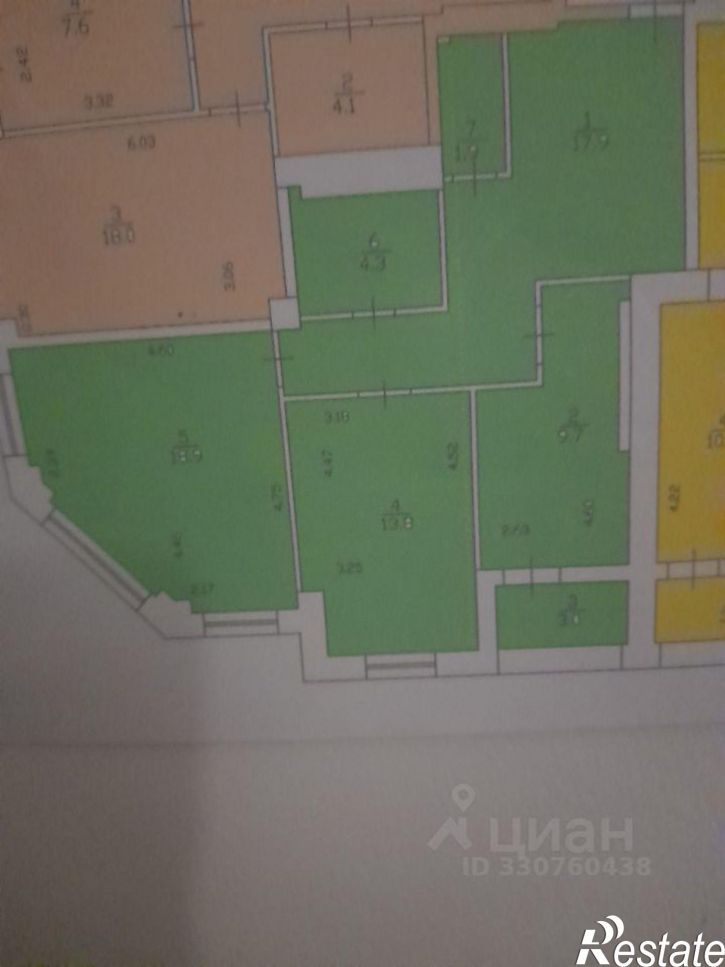 2-комн квартира Античный проспект, 11,  д. 11
