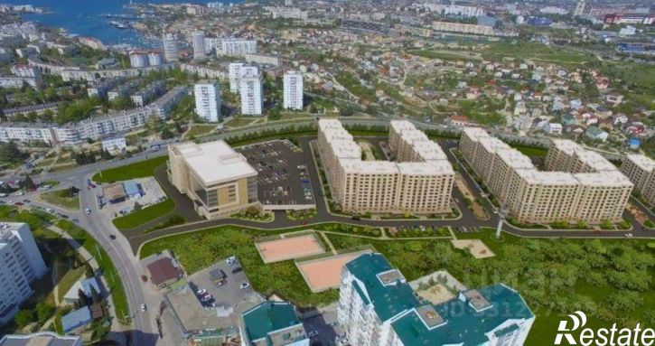 1-комн квартира в новом доме г. Севастополь, Колобова ул.,