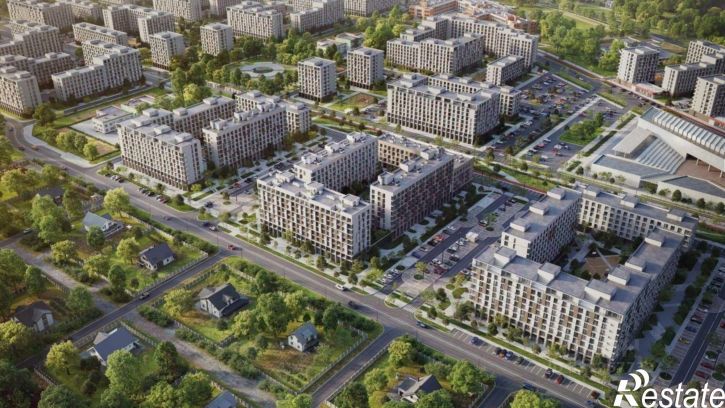 2-комн квартира в новом доме ул Котляревского, 12,  д. 12