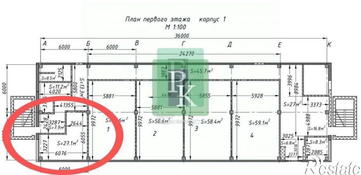 Офис шоссе Камышовое, зд 45/1