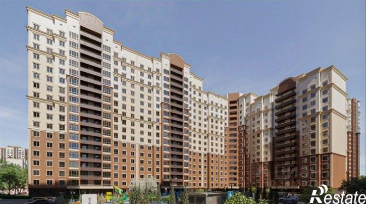 3-комн квартира в новом доме Симферопольский район, село Мирное