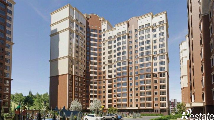 3-комн квартира в новом доме Симферопольский район, село Мирное