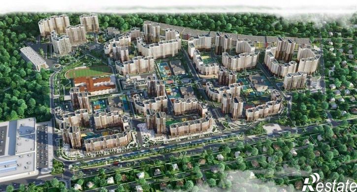 3-комн квартира в новом доме Симферопольский район, село Мирное
