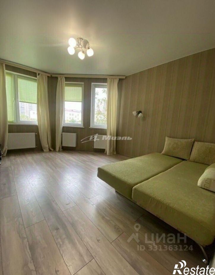 1-комн квартира улица Крымской Весны, 1 к5,  д. 1 к5