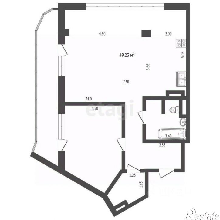 2-комн квартира Севастопольское шоссе, 9,  д. 9