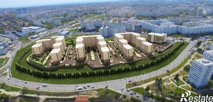 1-комн квартира в новом доме г. Севастополь, Колобова ул.,